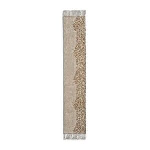 C by Bloomingdale's Women's 100% Cashmere Lace Print Scarf Beige Tan